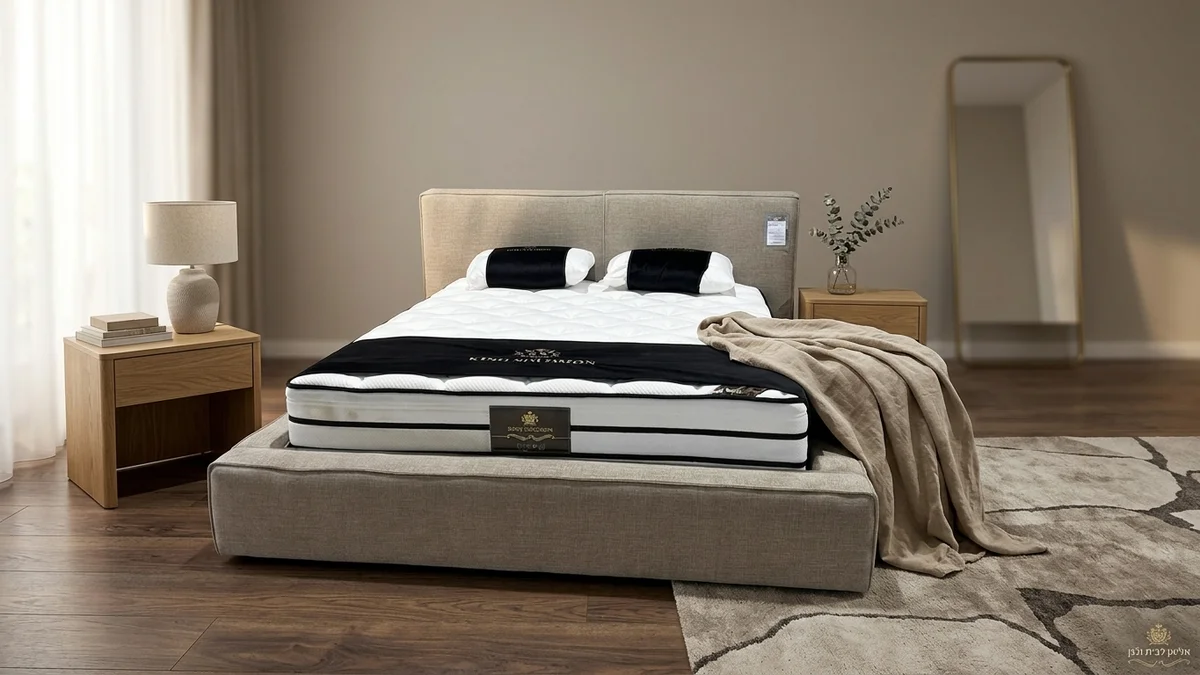 מיטה דגם ביג מאמא בחדר שינה מעוצב